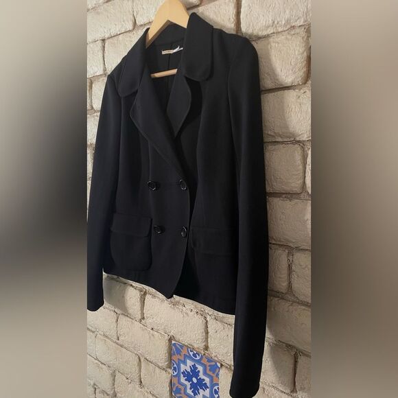 Max Studio Classic Black Blazer - Picture 3 of 7